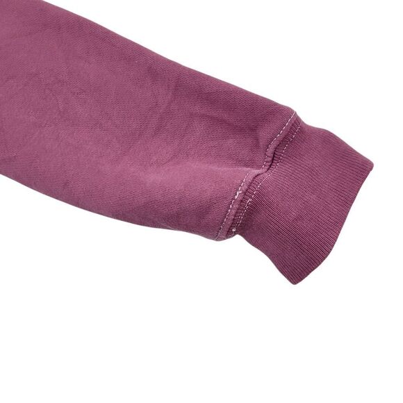 2/$20 Gap Teen Burgundy Red Crewneck Crops Sweatshirt Top Size: 10 - Picture 6 of 7